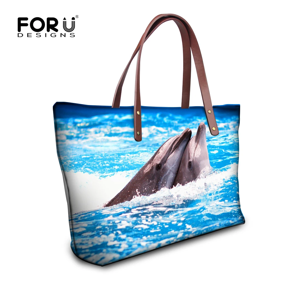 Fashion Brand bag Ladies Luxury Animal Dolphin Shark Printing Handbag Tote Shoulder Bags Women Messenger Handbag Purse Bolsa
Fashion Brand bag Ladies Luxury Animal Dolphin Shark Printing Handbag Tote Shoulder Bags Women Messenger Handbag Purse Bolsa