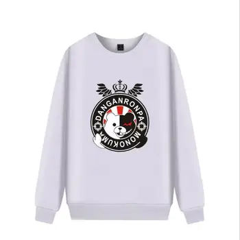 2018 Autumn Anime Danganronpa Cosplay black and white bear hoodie boys/girls students casual fashion campus hooded Sweatshirts
2018 Autumn Anime Danganronpa Cosplay black and white bear hoodie boys/girls students casual fashion campus hooded Sweatshirts