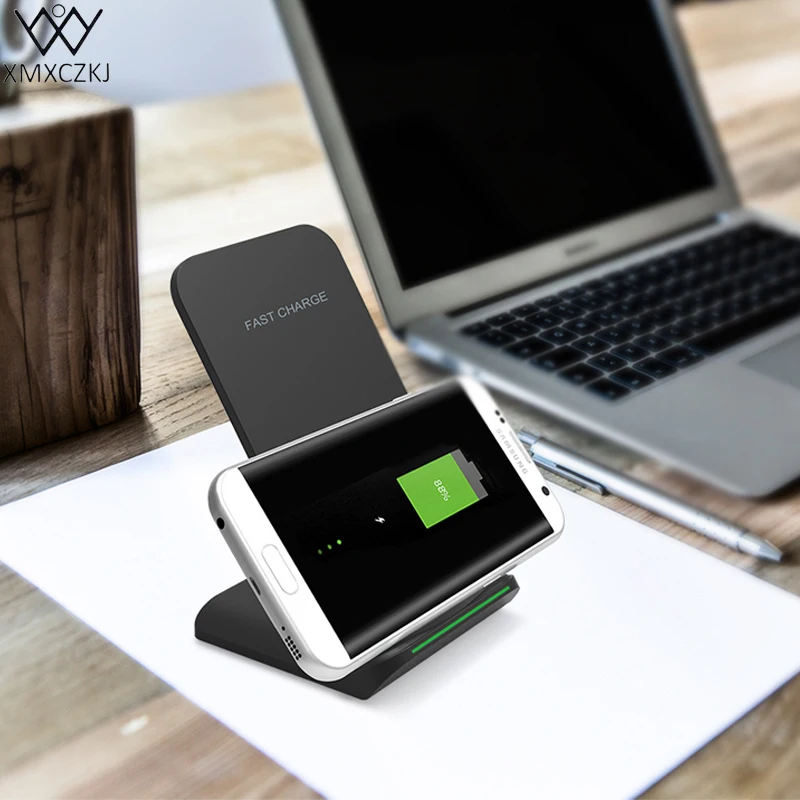 XMXCZKJ Qi Wireless Charger Phone Holder Charging Pad with USB Charging Holder For Iphone X Samsung Galaxy S8 S7 Edge
XMXCZKJ Qi Wireless Charger Phone Holder Charging Pad with USB Charging Holder For Iphone X Samsung Galaxy S8 S7 Edge