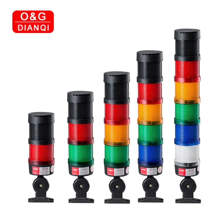Safety Stack Lamp Industrial 5layer Stack Light LED Signal Tower Caution Light Alarm Foldable Warning Light Tower for Machine
Safety Stack Lamp Industrial 5layer Stack Light LED Signal Tower Caution Light Alarm Foldable Warning Light Tower for Machine