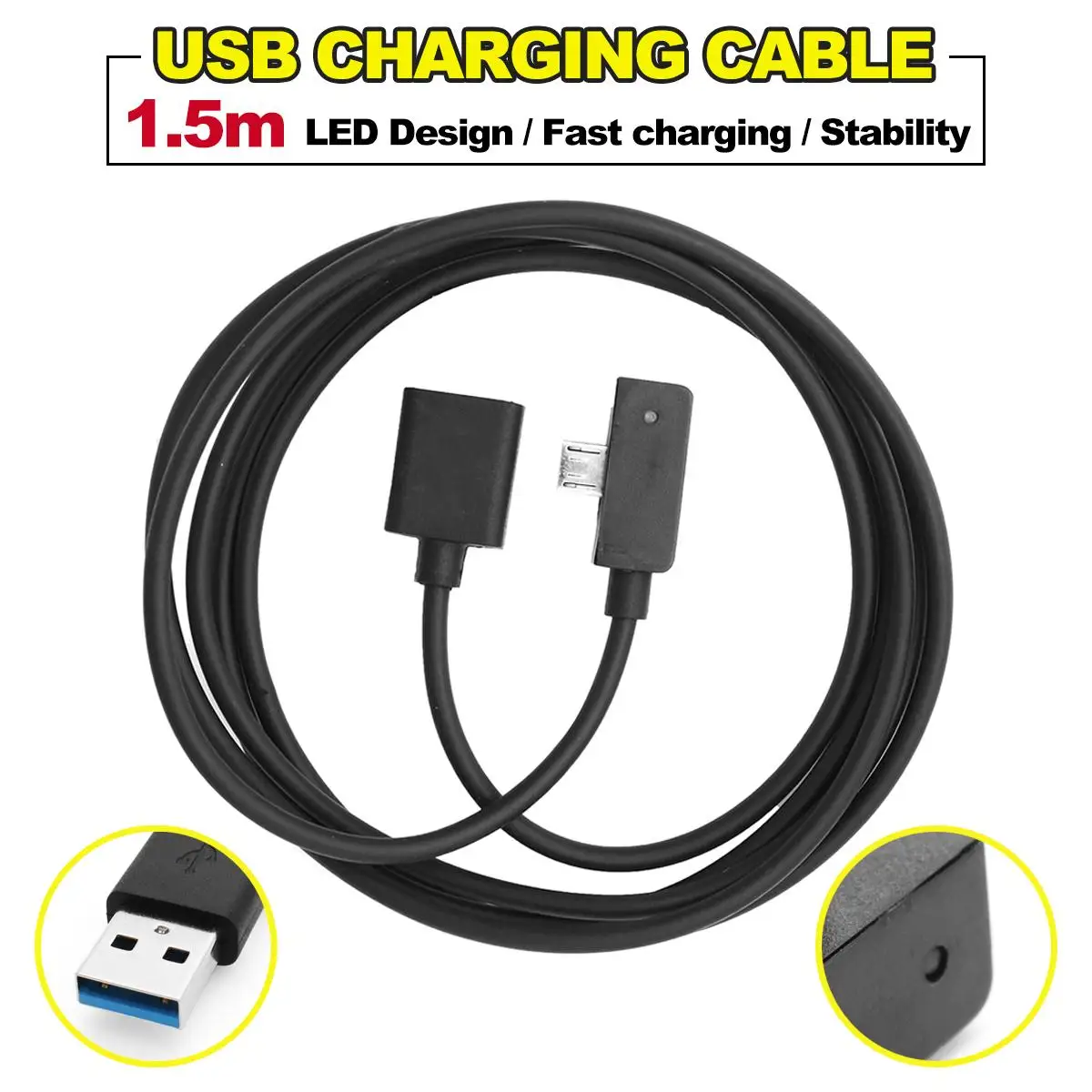2019 New Arrival 20AWG 2.5A 1.5m USB Charge Cable Soft Charging Cable Line LED Indicator Design For Microsoft Surface 3 Tablet
2019 New Arrival 20AWG 2.5A 1.5m USB Charge Cable Soft Charging Cable Line LED Indicator Design For Microsoft Surface 3 Tablet