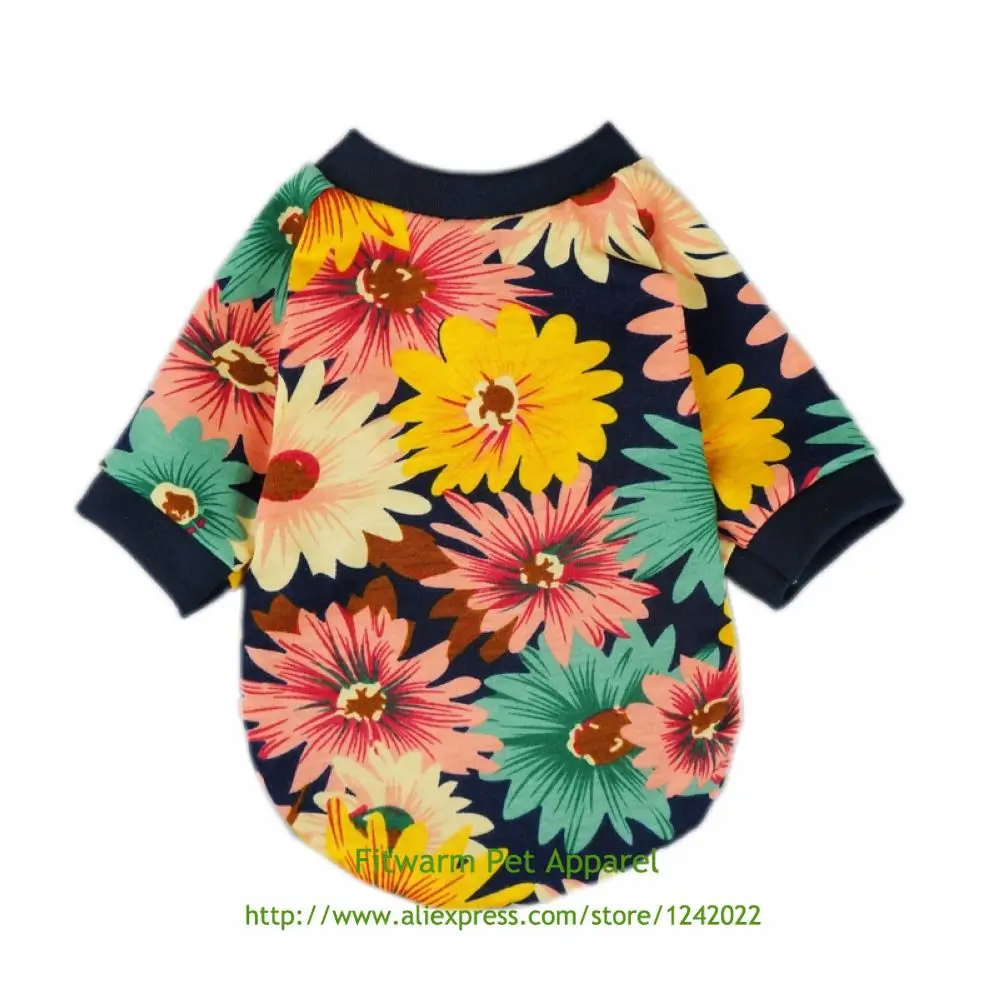 Fitwarm Fashion Summer Floral Dog T-shirt for Pet Dog Clothes Cozy Apparel XS Small Medium Large Summer Chihuahua Bichon
Fitwarm Fashion Summer Floral Dog T-shirt for Pet Dog Clothes Cozy Apparel XS Small Medium Large Summer Chihuahua Bichon