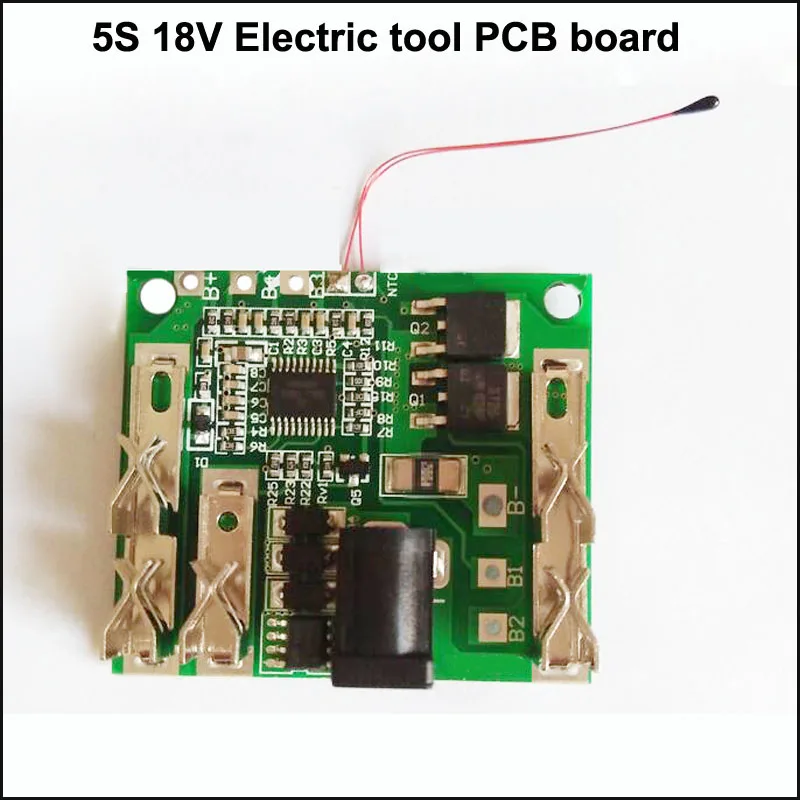 5S 18V and 21V electric tool li ion battery PCB board and electric angle grinder and wrentch 18650 lithium battery BMS 
5S 18V and 21V electric tool li ion battery PCB board and electric angle grinder and wrentch 18650 lithium battery BMS