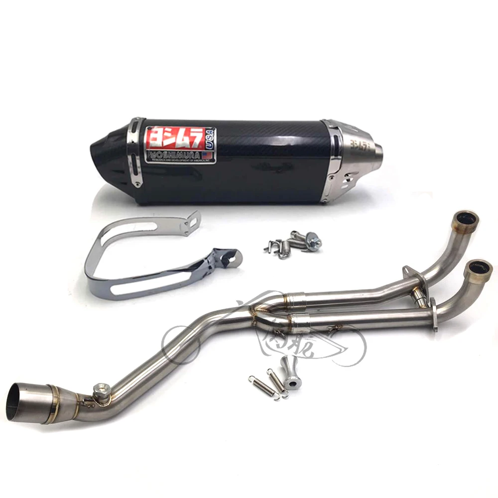 Motorcycle with yoshimura Exhaust Pipe And Link Pipe full System with db killer For Yamaha TMAX 530 T MAX 530 2008 to 2016
Motorcycle with yoshimura Exhaust Pipe And Link Pipe full System with db killer For Yamaha TMAX 530 T MAX 530 2008 to 2016