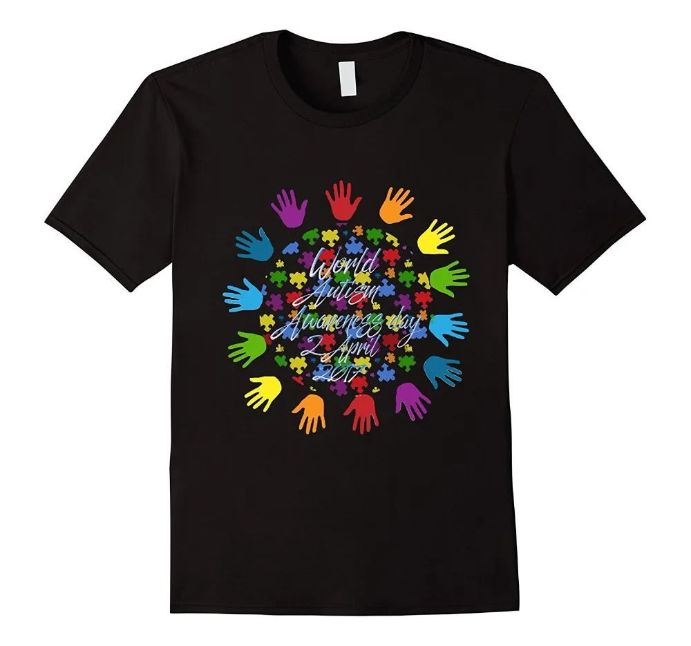 2019 Hot Sale Summer style World Autism Awareness 2 April 2017 T-Shirt Tee shirt 
2019 Hot Sale Summer style World Autism Awareness 2 April 2017 T-Shirt Tee shirt