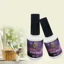 1 piezas 15ml uñas pegamento Gel Galaxy Star adhesivo para papel adhesivo de transferencia consejos caliente DIY Mdf(China)