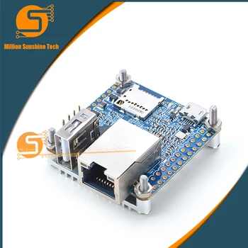 Upgrade version NanoPi NEO2 V1.1 Allwinner H5,64 Bit High-performance,Quad-Core A53 Demo Board, Running UbuntuCore
Upgrade version NanoPi NEO2 V1.1 Allwinner H5,64 Bit High-performance,Quad-Core A53 Demo Board, Running UbuntuCore