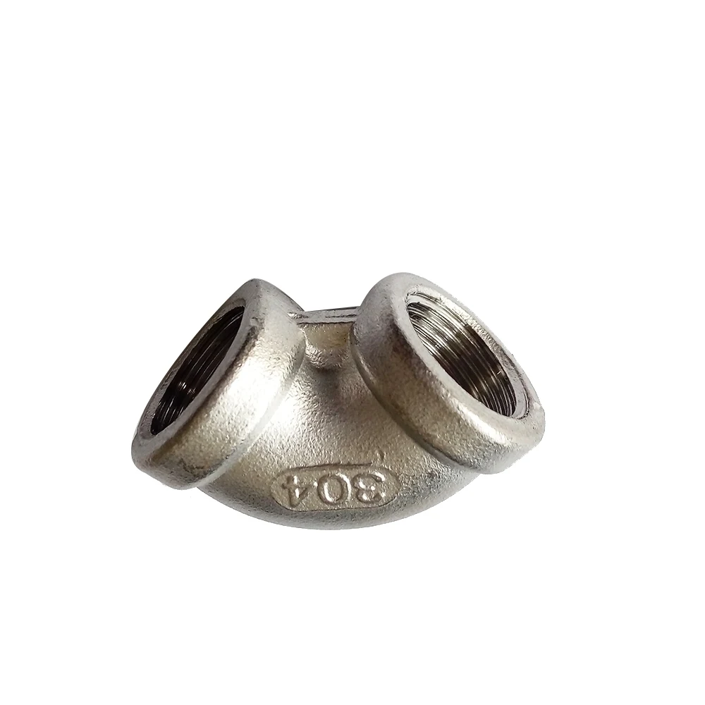 1/8" 1/4" 3/8" 1/2" Female BSP Elbow Threaded Pipe Fitting Stainless Steel 304