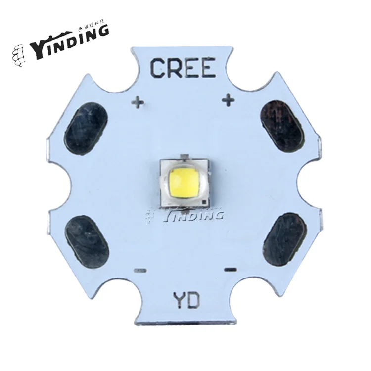 

10pcs Cree XLamp XP-G2 XPG2 R5 Cold White 5000-8300K 5W Hight Power LED Emitter Blub Lamp Light with 20MM PCB Heatsink