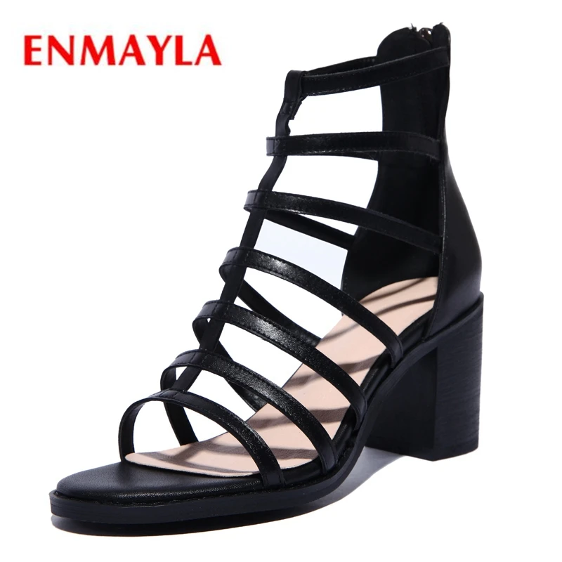 ENMAYER Buckle Strap Casual Sandals Sandalias Mujer 2018 High Heels Sandals Women Size 34-39 ZYL1959
ENMAYER Buckle Strap Casual Sandals Sandalias Mujer 2018 High Heels Sandals Women Size 34-39 ZYL1959