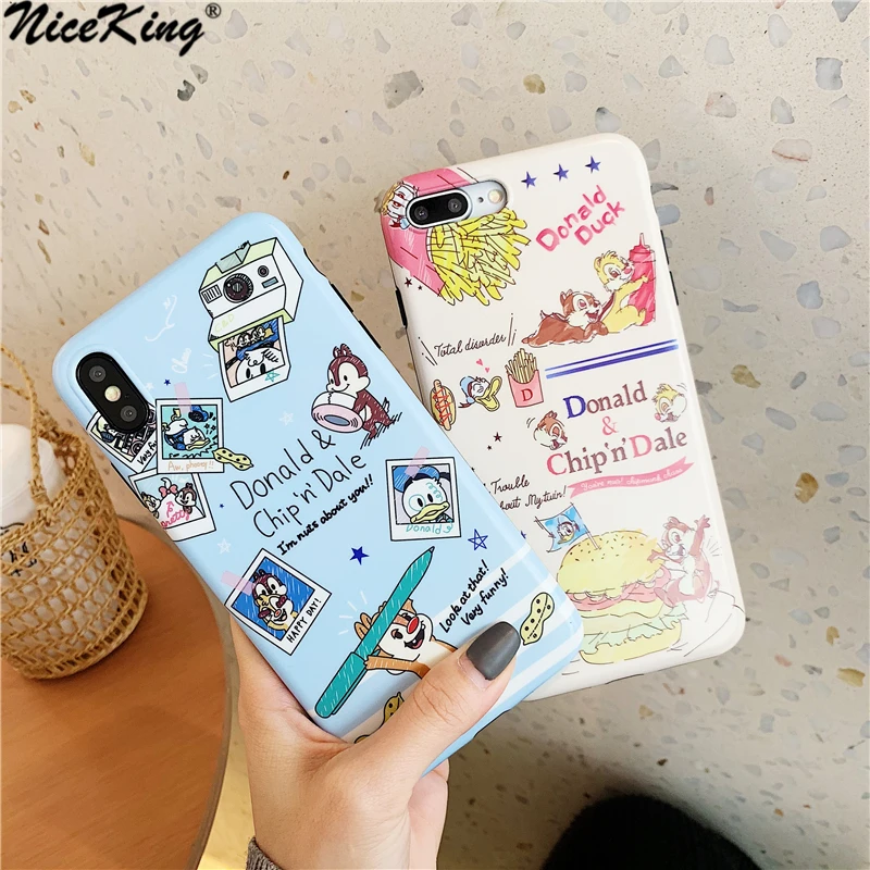 Niceking Donald Duck Squirrel Phone Case For iPhone 6 6S 7 8 Plus Case For iPhone X XS Max XR Soft Silicon Back Cover IMD Cases
Niceking Donald Duck Squirrel Phone Case For iPhone 6 6S 7 8 Plus Case For iPhone X XS Max XR Soft Silicon Back Cover IMD Cases
