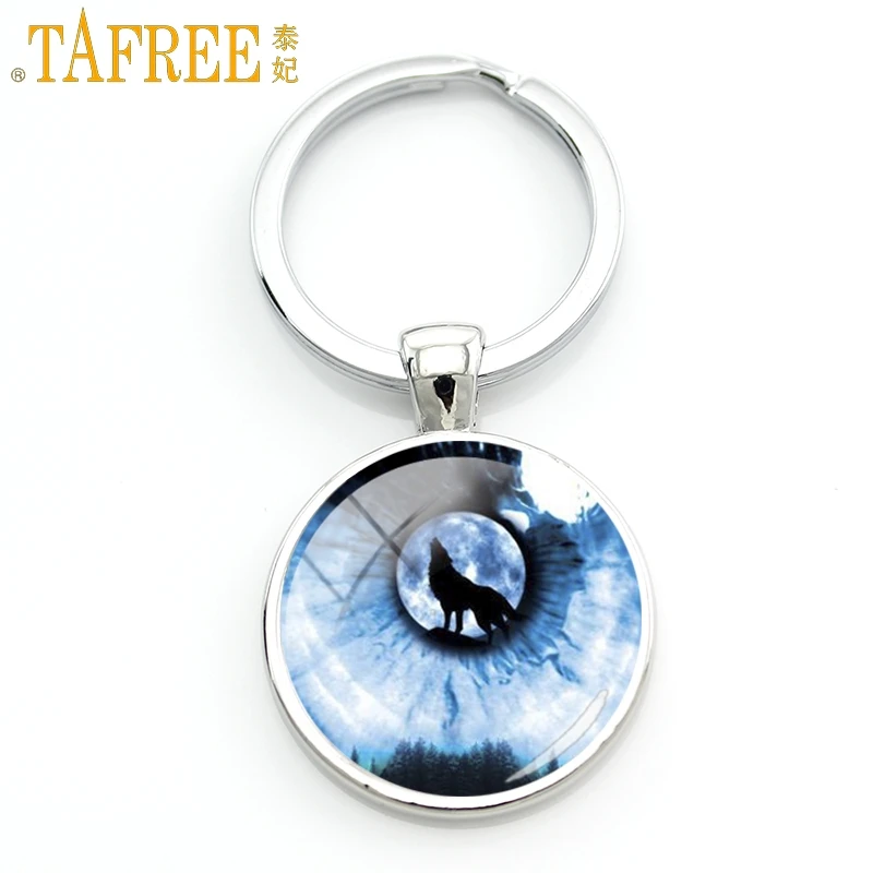 TAFREE Fashion Keychain Special Blue Eye Wolf Art Picture Key Chain Glass Cabochon Dome Men Jewelry FQ711
TAFREE Fashion Keychain Special Blue Eye Wolf Art Picture Key Chain Glass Cabochon Dome Men Jewelry FQ711