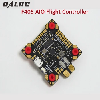 DALRC F405 AIO Flight Controller MCU STM32F405RGT6 MPU6000 Gyro F4 Flight Control Built in OSD BEC 9V/3A PDB for FPV Racing Dron
DALRC F405 AIO Flight Controller MCU STM32F405RGT6 MPU6000 Gyro F4 Flight Control Built in OSD BEC 9V/3A PDB for FPV Racing Dron