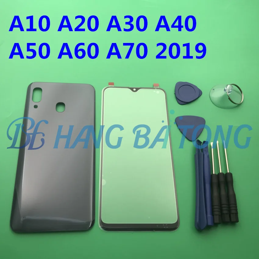 Original Front Screen Glass Lens for Samsung Galaxy A10 A20 A30 A40 A50 A60 A70 Battery Cover Door Back Housing with Adhesive
Original Front Screen Glass Lens for Samsung Galaxy A10 A20 A30 A40 A50 A60 A70 Battery Cover Door Back Housing with Adhesive