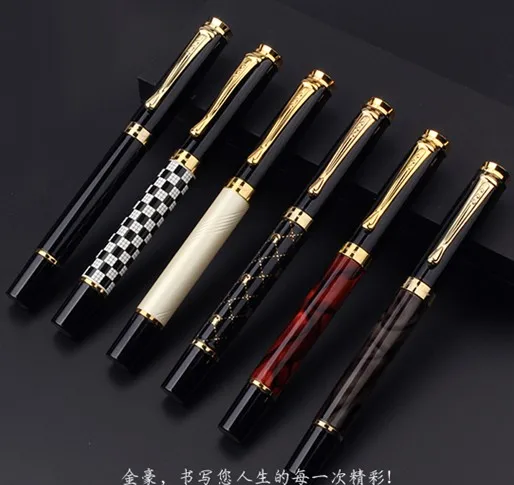 Luxury JINHAO 500 luxury Roller ball pen school office stationery brand Business gift writing refill pens MB
Luxury JINHAO 500 luxury Roller ball pen school office stationery brand Business gift writing refill pens MB