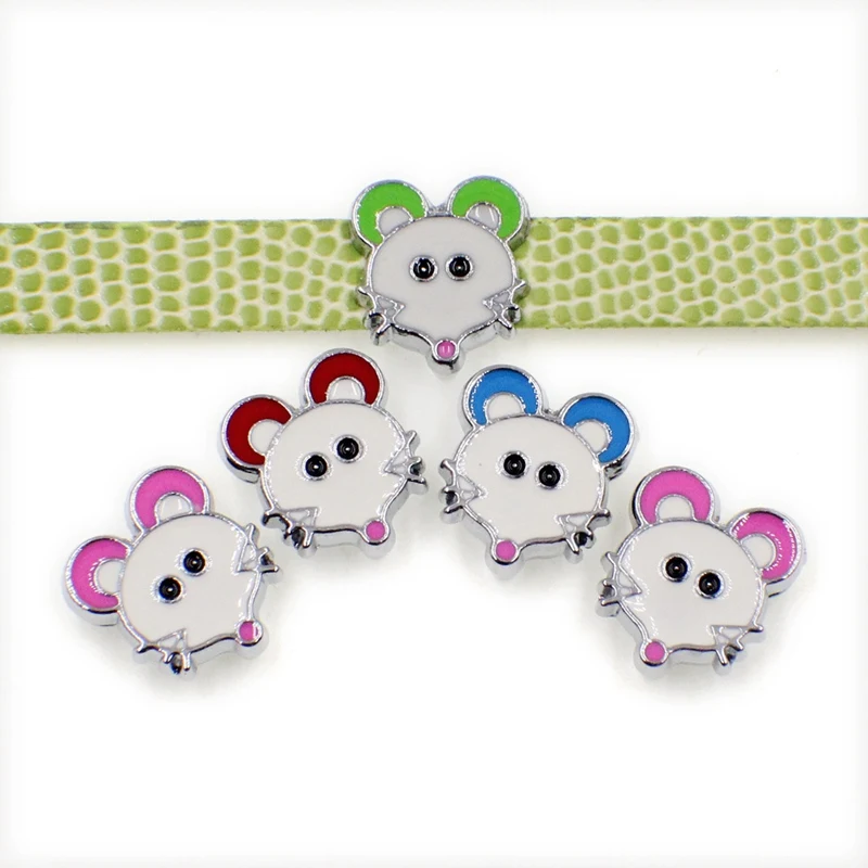 8mm Hole Cute Colorful Rodents Rat Slide Charms Beads DIY Accessories Handmade Jewelry For 8mm Bracelets Key Chains Pet Collar
8mm Hole Cute Colorful Rodents Rat Slide Charms Beads DIY Accessories Handmade Jewelry For 8mm Bracelets Key Chains Pet Collar