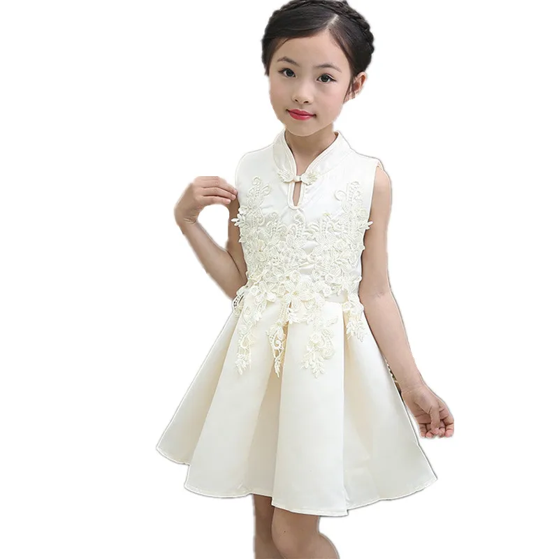 Brand Baby Girl Dress Sleeveless Children Clothing Vestidos Qipao Chinese Style Princess Summer Dress Costume Party Kids Clothes
Brand Baby Girl Dress Sleeveless Children Clothing Vestidos Qipao Chinese Style Princess Summer Dress Costume Party Kids Clothes
