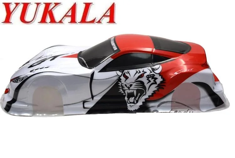 YUKALA 1/10 RC parts PVC painted body shell for 1/10 RC hobby racing on-road drift car(size: 440*185mm wheel base 260mm)
YUKALA 1/10 RC parts PVC painted body shell for 1/10 RC hobby racing on-road drift car(size: 440*185mm wheel base 260mm)