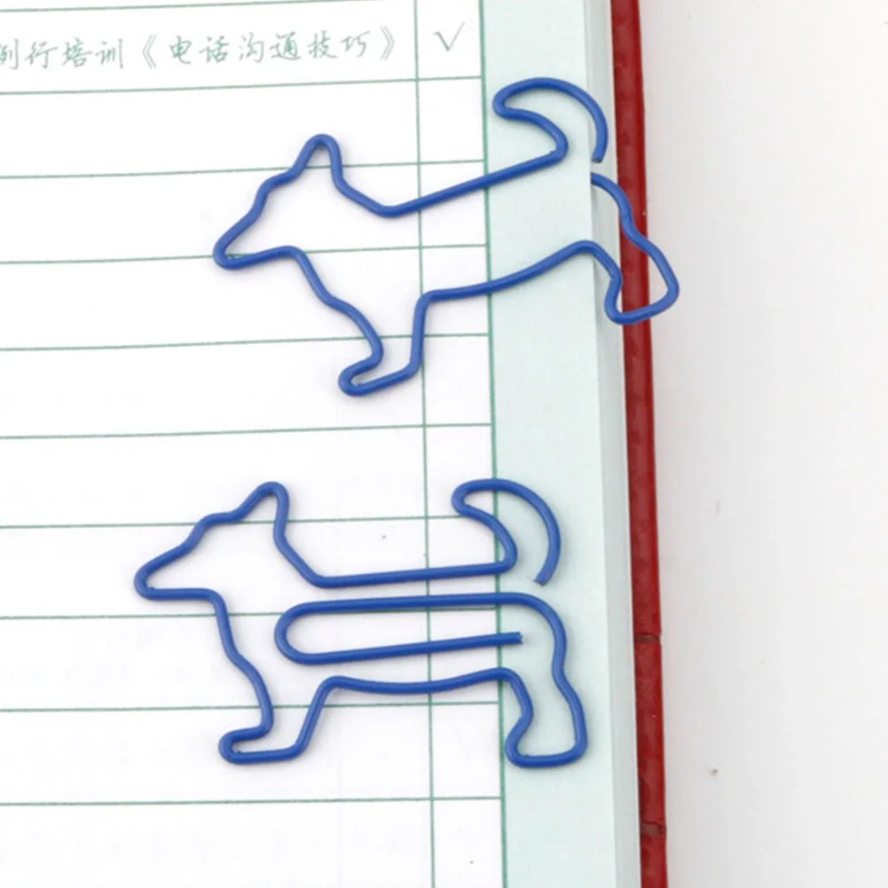 60pcs/box Cute Memo Paperclips Office Supplies Shool Gifts Paper Clips Stationery For Scrapbook Dog Shape Student Crafts Metal
60pcs/box Cute Memo Paperclips Office Supplies Shool Gifts Paper Clips Stationery For Scrapbook Dog Shape Student Crafts Metal