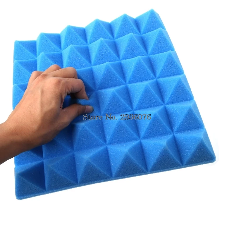 

300 X 300 X 50mm Soundproofing Foam Acoustic Foam Sound Treatment Studio Room Absorption Wedge Tiles Polyurethane Foams