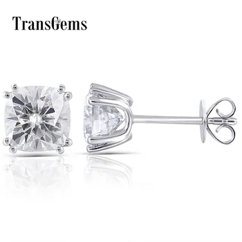 Transgems 14K 585 White Gold 2.2CTW 6mm GH Colorless Square Cushion Cut Moissanite Stud Earring Push Back for Women Fine Jewelry
Transgems 14K 585 White Gold 2.2CTW 6mm GH Colorless Square Cushion Cut Moissanite Stud Earring Push Back for Women Fine Jewelry