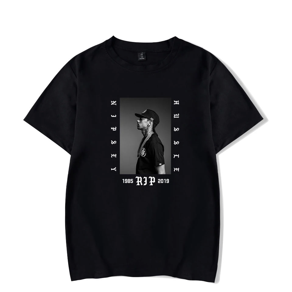 Nipsey Hussle Fashion T-shirts Women/Men Summer short Sleeve Tshirts 2019 Hot Sale Hip Hop Casual Streetwear T shirts
Nipsey Hussle Fashion T-shirts Women/Men Summer short Sleeve Tshirts 2019 Hot Sale Hip Hop Casual Streetwear T shirts
