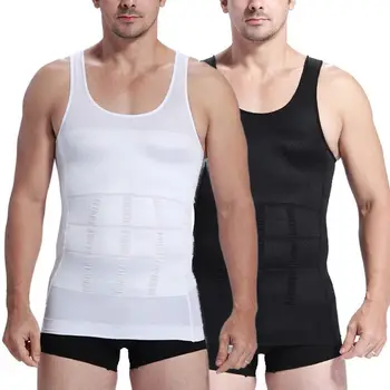 Men Corset Body Slimming Tummy Shaper Vest Belly Waist Girdle Shirt Black/White Shapewear Underwear Waist Girdle Shirts Male
Men Corset Body Slimming Tummy Shaper Vest Belly Waist Girdle Shirt Black/White Shapewear Underwear Waist Girdle Shirts Male
