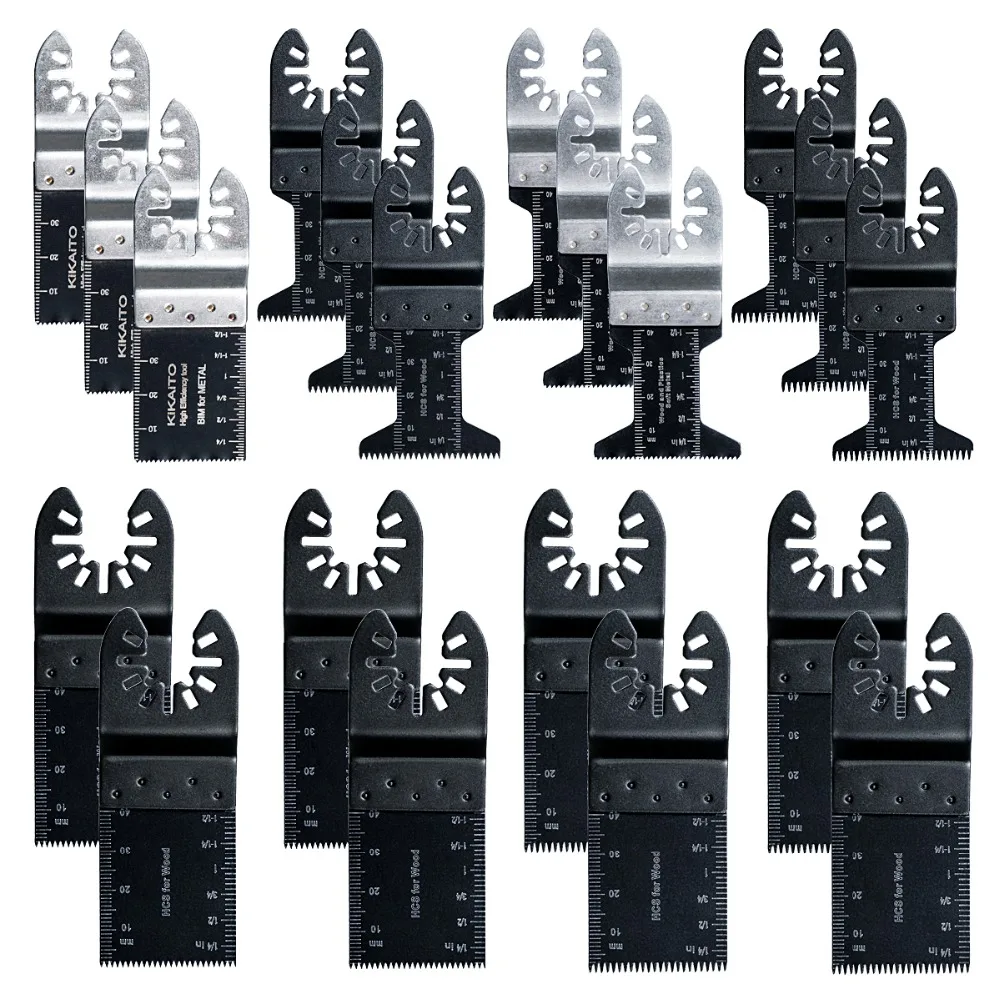 20Pcs Oscillating Saw Blades Wood/Metal/Plastic Multifunctional Quick Release Saw Blades Kit for oscillating tools
20Pcs Oscillating Saw Blades Wood/Metal/Plastic Multifunctional Quick Release Saw Blades Kit for oscillating tools
