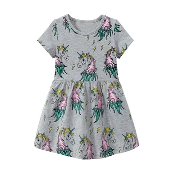 weLaken 2019 New Arrival Fashion Cartoon Unicorn Printed Dress Toddler Children Casual Clothing Kids Dresses For Girls
weLaken 2019 New Arrival Fashion Cartoon Unicorn Printed Dress Toddler Children Casual Clothing Kids Dresses For Girls