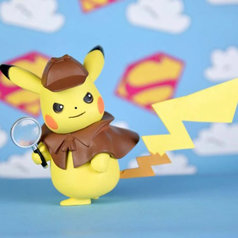 13cm Pika Cosplay Detective Conan Action Figures Movie Detective Pika pokemones Figure Dolls Model Toys Figurine For Kids
13cm Pika Cosplay Detective Conan Action Figures Movie Detective Pika pokemones Figure Dolls Model Toys Figurine For Kids
