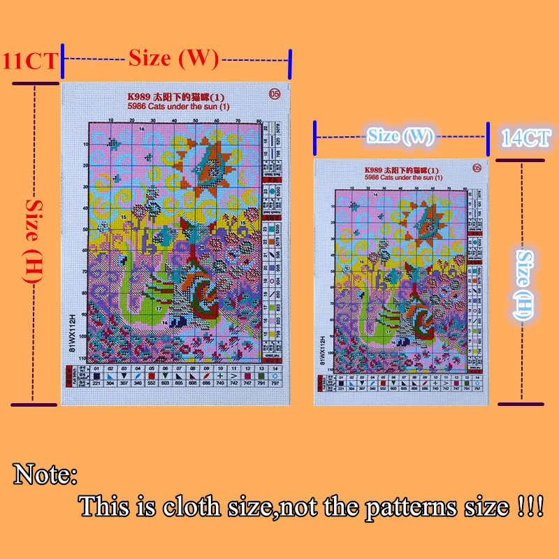 size describtion