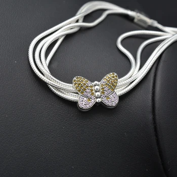 New 100% 925 Sterling Silver Beads Charms Reflections Dazzling Butterfly Clip Beads Fit Pandora Women Bracelet Diy Jewelry
New 100% 925 Sterling Silver Beads Charms Reflections Dazzling Butterfly Clip Beads Fit Pandora Women Bracelet Diy Jewelry