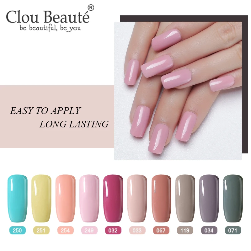 Clou Beaute Gel Nail Polish 40 Colors LED UV Nail Gel Lacquer Vernis Semi Permanent UV Gel Varnish Soak Off Gel lak Enamel 15ml
Clou Beaute Gel Nail Polish 40 Colors LED UV Nail Gel Lacquer Vernis Semi Permanent UV Gel Varnish Soak Off Gel lak Enamel 15ml