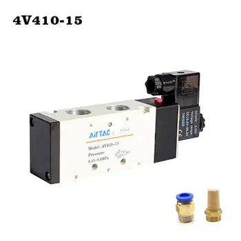 High Quality DC 12V 24V Pneumatic Solenoid Valve 4V410-15 Muffler 4mm 6mm 8mm 10mm 12mm Quick Fitting AC 110v 220v 4V410 15
High Quality DC 12V 24V Pneumatic Solenoid Valve 4V410-15 Muffler 4mm 6mm 8mm 10mm 12mm Quick Fitting AC 110v 220v 4V410 15
