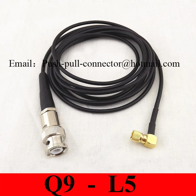 Cable Equality Q9 - L5 Elbow L5 Microdot BNC Q9 Flaw Detector Accelerometer sensor Ultrasonic
Cable Equality Q9 - L5 Elbow L5 Microdot BNC Q9 Flaw Detector Accelerometer sensor Ultrasonic