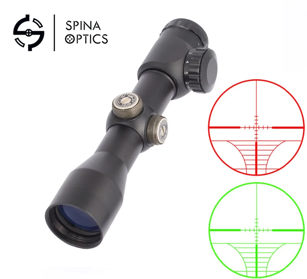 SPINA OPTICS New Riflescope Optics Hunting Rifle Scope 4x32EG and Illuminated Range-finding Graph Gun Scopes with Free Mounts
SPINA OPTICS New Riflescope Optics Hunting Rifle Scope 4x32EG and Illuminated Range-finding Graph Gun Scopes with Free Mounts