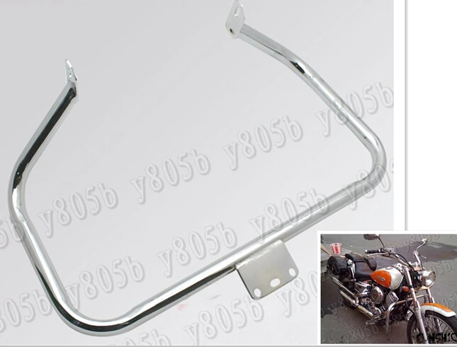 Мотоциклетная хромированная металлическая защита двигателя для YAMAHA Vstar DS400 650