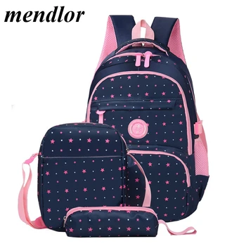 3pcs/set Children little stars printing backpack School backpacks Girls School Bags Waterproof Backpacks Kids Satchel
3pcs/set Children little stars printing backpack School backpacks Girls School Bags Waterproof Backpacks Kids Satchel