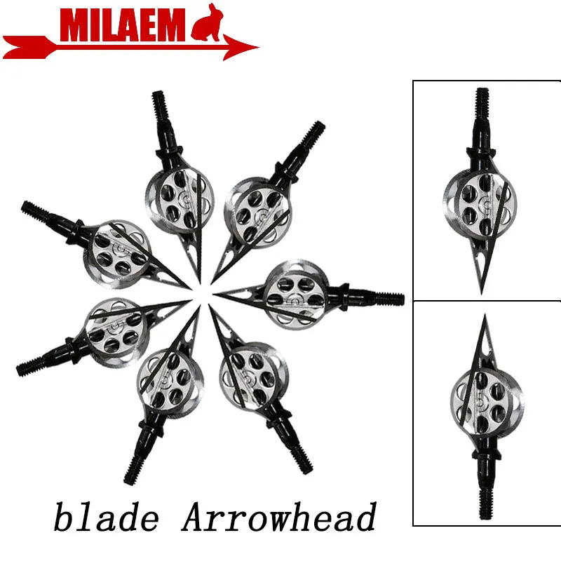 3/6/12pcs 100Gr Archery Blade Arrowhead Screw Hunting Broadheads Arrow Point Tips Outdoor Shooting Hunting Training Accessories
3/6/12pcs 100Gr Archery Blade Arrowhead Screw Hunting Broadheads Arrow Point Tips Outdoor Shooting Hunting Training Accessories