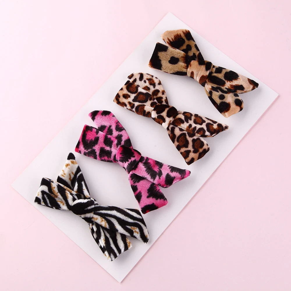 Velvet Handtied Bow Nylon Headband or Clip, Leopard Print Hair Bow Clips Schoolgirl Hair Accessories
Velvet Handtied Bow Nylon Headband or Clip, Leopard Print Hair Bow Clips Schoolgirl Hair Accessories