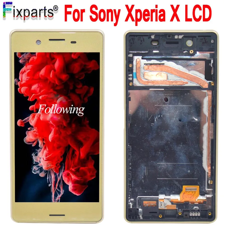 Для Sony Xperia X ЖК дисплей сенсорный экран дигитайзер в сборе F5122 запасные части для
