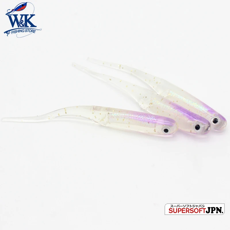 Pin Tail Soft Lure with Light Tube Powder Soft Fishing Lure Mini 6cm size Lures For Drop-Shot Rig Baits
Pin Tail Soft Lure with Light Tube Powder Soft Fishing Lure Mini 6cm size Lures For Drop-Shot Rig Baits