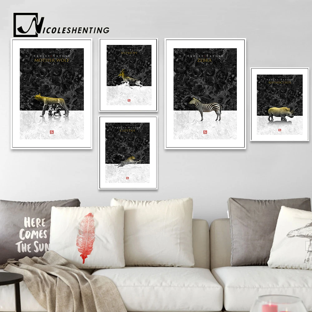 Posters and Paints Paint on Canvas Oil Painting for Living Room Decor Wall Art Pictures Forest Animals No Frame
Posters and Paints Paint on Canvas Oil Painting for Living Room Decor Wall Art Pictures Forest Animals No Frame