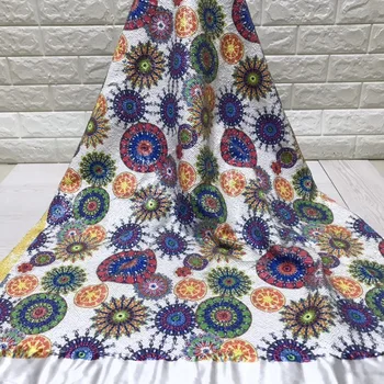 African Sequins Lace Fabric 2019 High Quality Lace Nigerian Lace Fabric Multicolor French Party Net Lace Flower Fabrics
African Sequins Lace Fabric 2019 High Quality Lace Nigerian Lace Fabric Multicolor French Party Net Lace Flower Fabrics