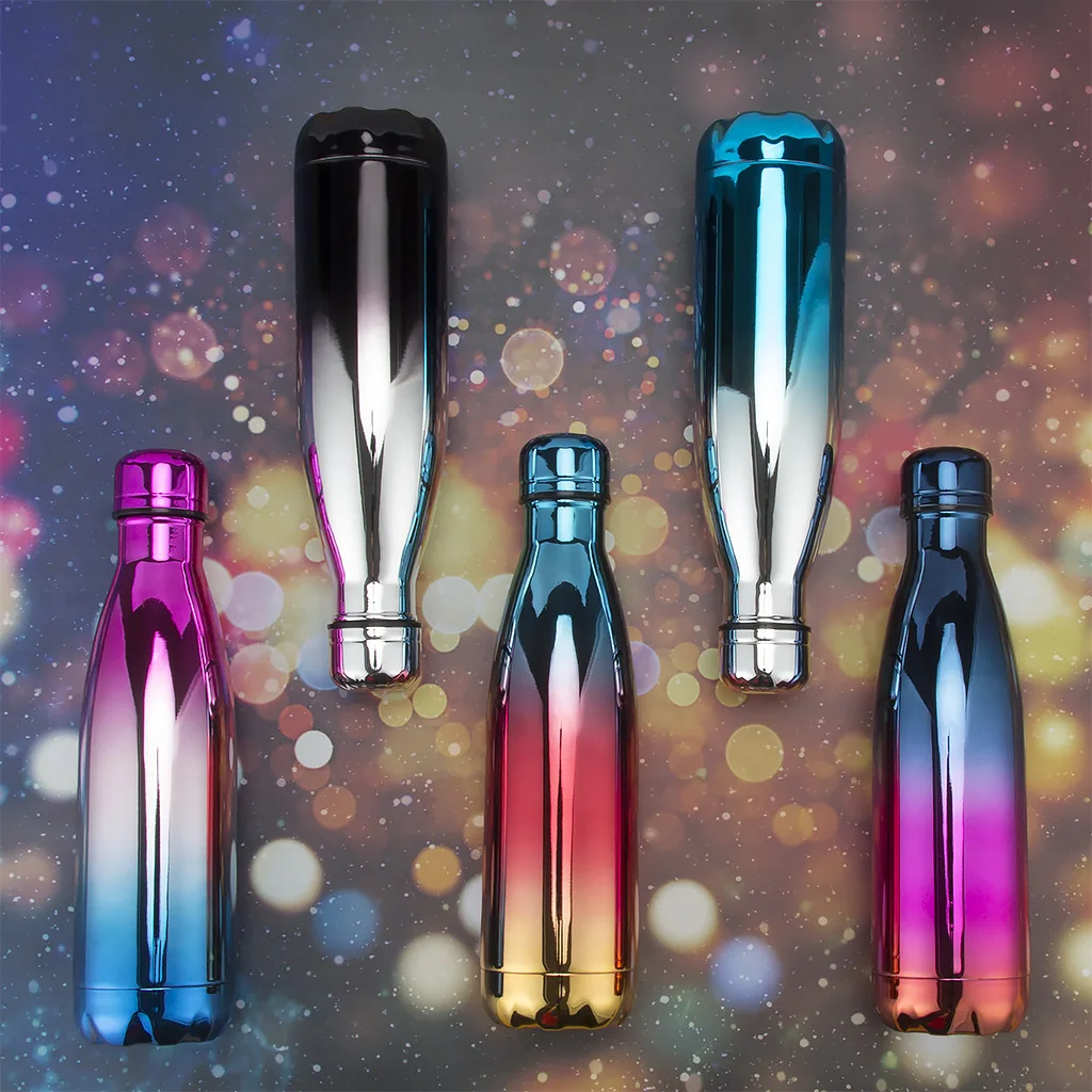 Water Bottle 500ML Discolored stainless steel Drinkware Tour Outdoor Sport School Leak Proof Seal Climbing Water Bottles
Water Bottle 500ML Discolored stainless steel Drinkware Tour Outdoor Sport School Leak Proof Seal Climbing Water Bottles