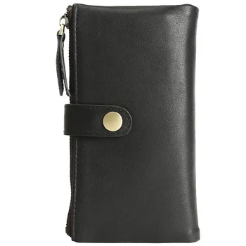 100% Real Genuine Leather Wallet Men Cowhide Top Quality Keychain Bag Purse Multifunction Male Key Black
100% Real Genuine Leather Wallet Men Cowhide Top Quality Keychain Bag Purse Multifunction Male Key Black