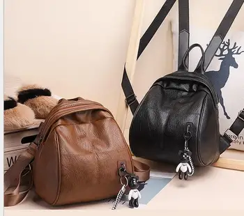 2018 Europe and the United States popular new fashion pendant bear waterproof backpack
2018 Europe and the United States popular new fashion pendant bear waterproof backpack