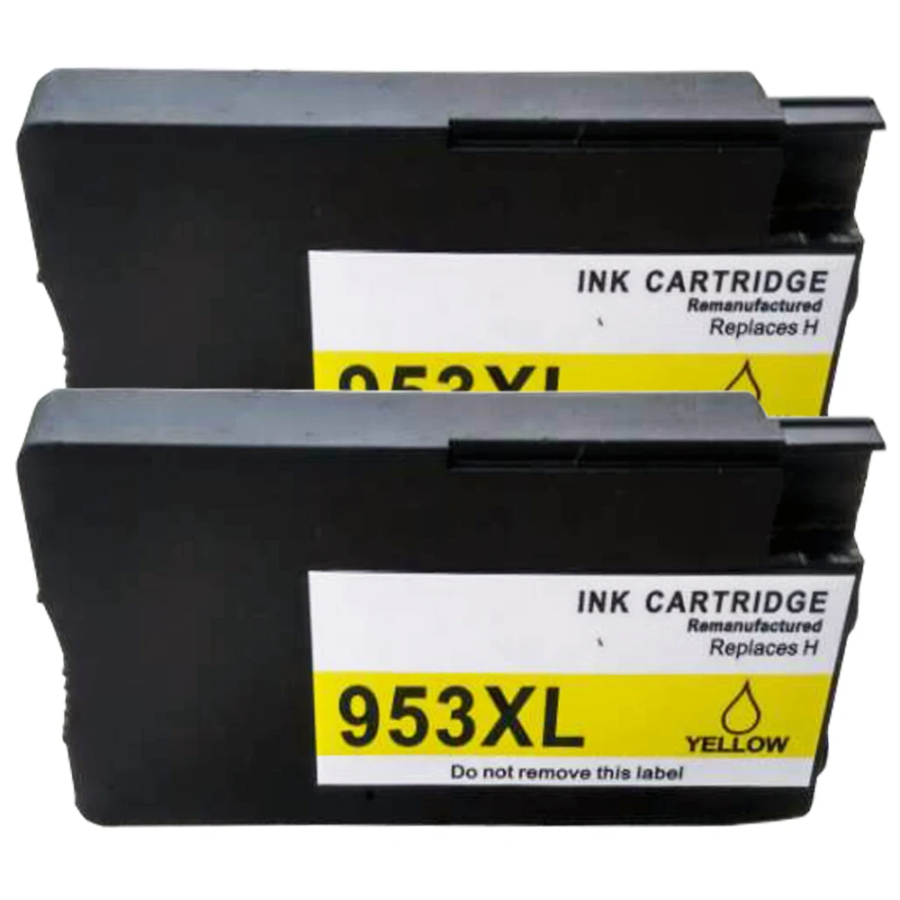 2pk Refilled ink Cartridge for hp 953XL Yellw F6U18AE Officejet Pro 7740 8210 8218 8710 8715 8718 8719 8720 8725 8728 8730
2pk Refilled ink Cartridge for hp 953XL Yellw F6U18AE Officejet Pro 7740 8210 8218 8710 8715 8718 8719 8720 8725 8728 8730