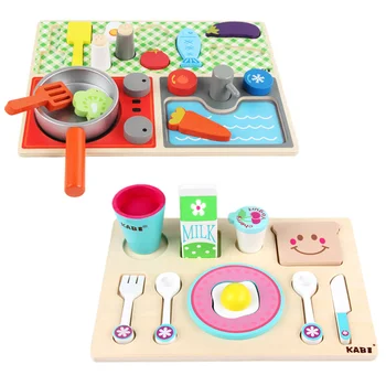 Baby Toys Simulation Breakfast Kitchen Set Wooden Toys Milk Food Pretend Play Gas Cooking Food Toys Educational Birthday Gift
Baby Toys Simulation Breakfast Kitchen Set Wooden Toys Milk Food Pretend Play Gas Cooking Food Toys Educational Birthday Gift