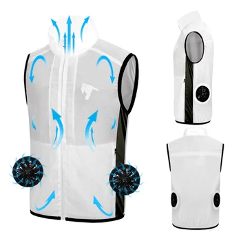 Men Hunting Tactical Vests Anti-UV Hiking Fishing Vest USB Fan Fast Cooling Air Conditioning Ice Clothes Women Jackets Plus Size
Men Hunting Tactical Vests Anti-UV Hiking Fishing Vest USB Fan Fast Cooling Air Conditioning Ice Clothes Women Jackets Plus Size